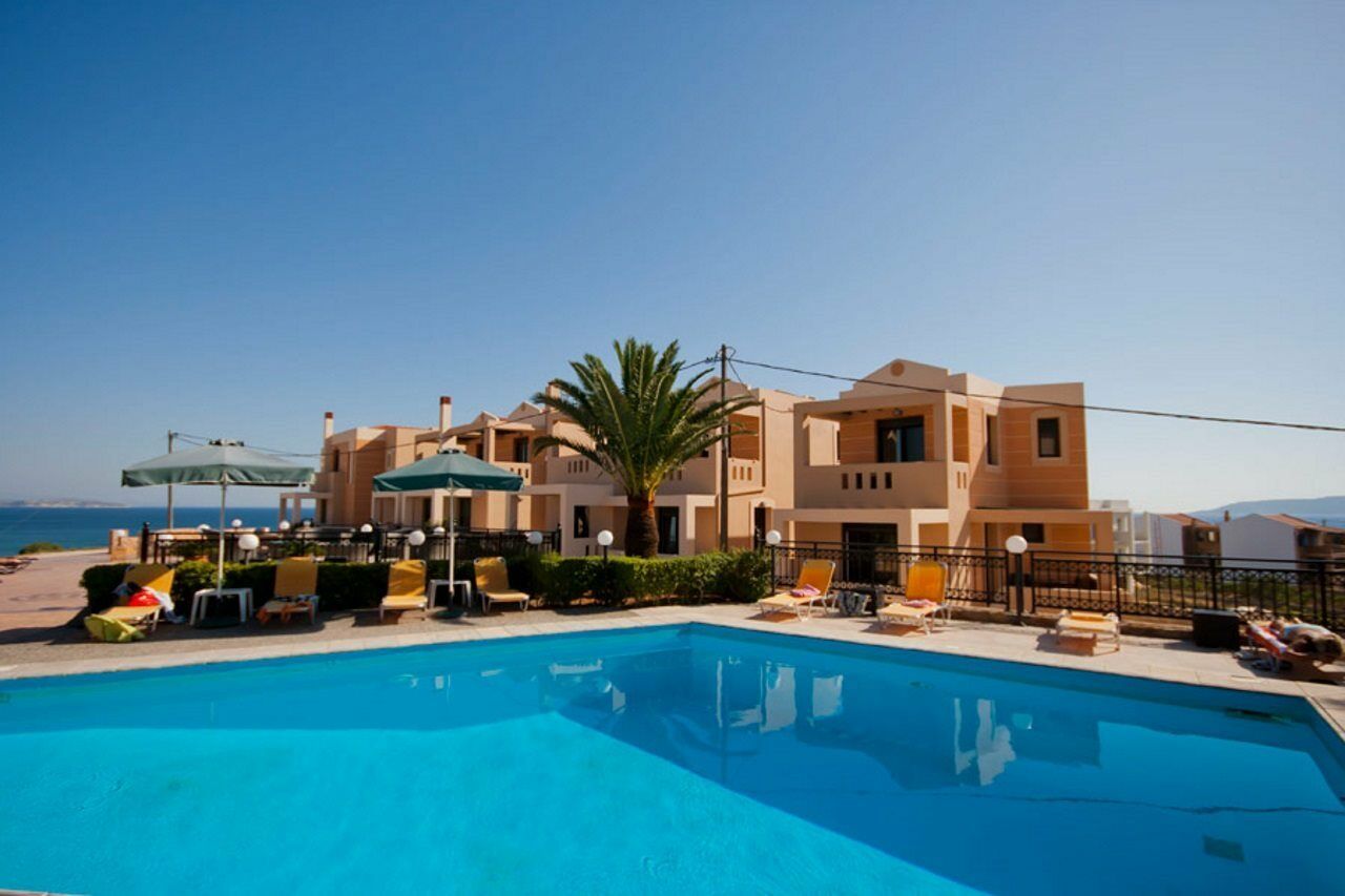 Sun Village Hotel Apartments Mégasz Limniónasz Kültér fotó